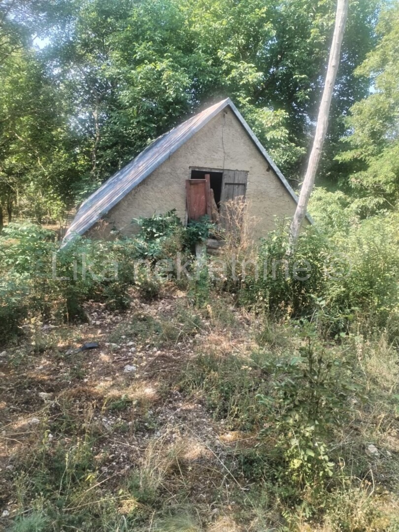 UDBINA ( Jošani ) - kamena kuća za renoviranje i zemlja 118.535 m2 (5)