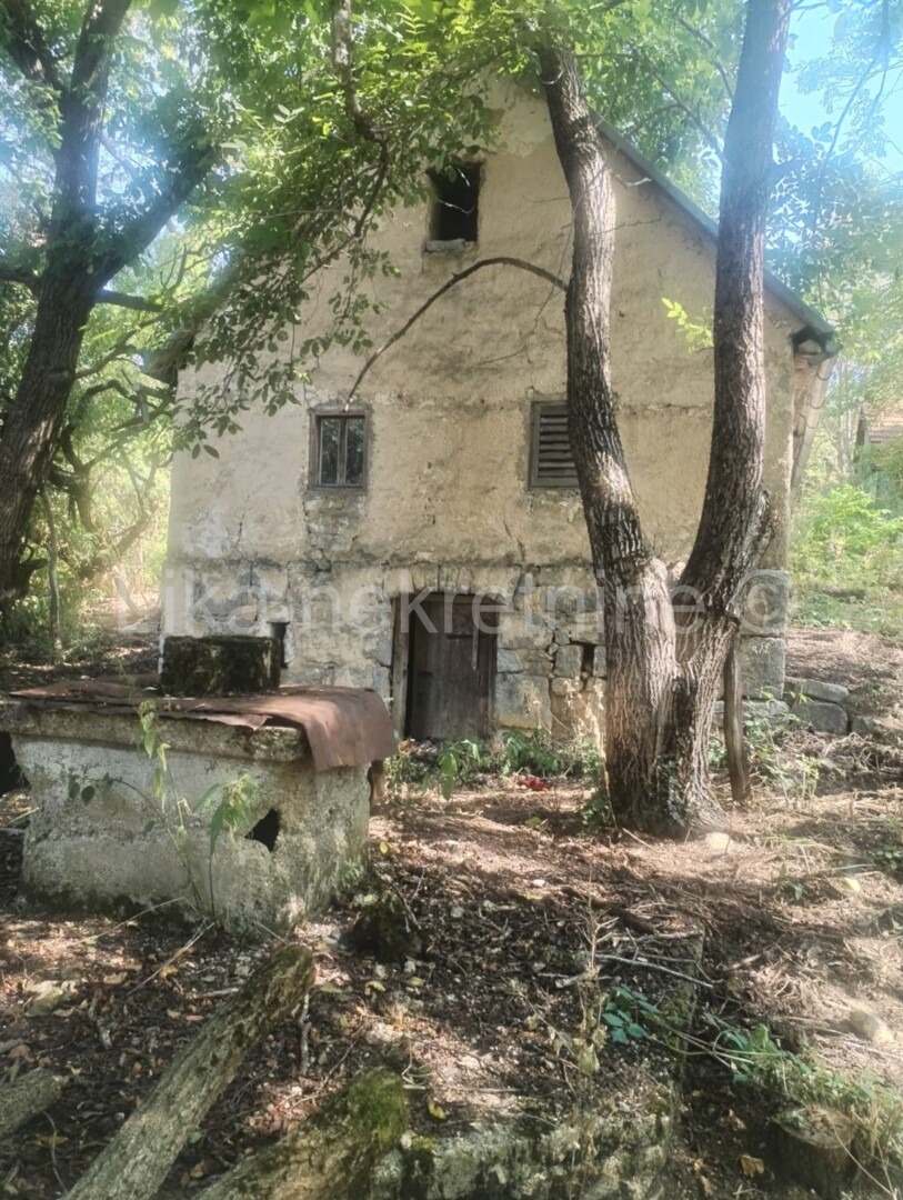UDBINA ( Jošani ) - kamena kuća za renoviranje i zemlja 118.535 m2