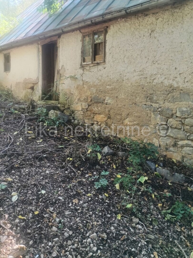 UDBINA ( Jošani ) - kamena kuća za renoviranje i zemlja 118.535 m2 (6)