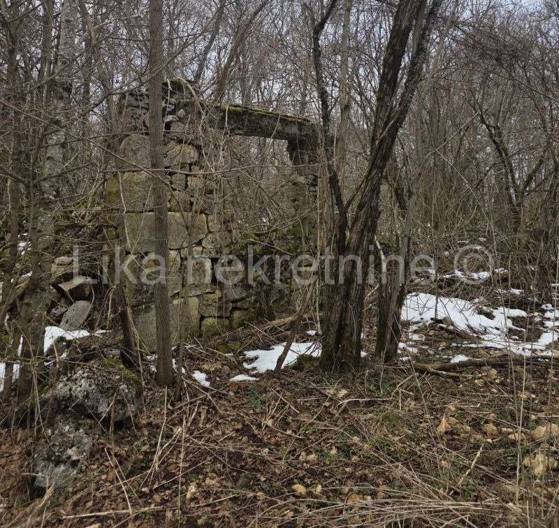 GOSPIĆ (Široka Kula) - Baufälliges Einfamilienhaus mit 48.000 m² Land (2)