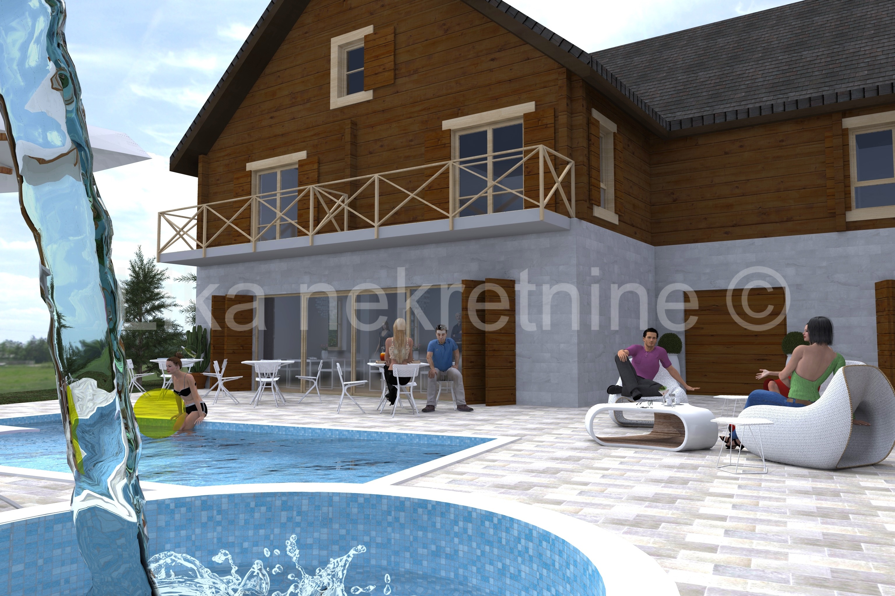 Korenica, Vranovača- građevinsko zemljište,  idejni projekt (3)