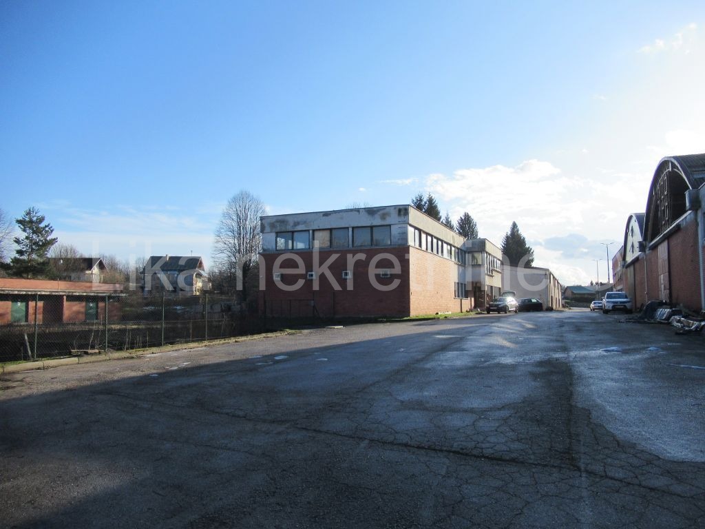 SLUNJ - Gornje Trbovište - Upravna zgrada, hala, industrijsko dvorište (10)