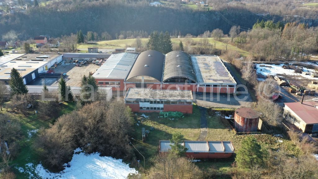 SLUNJ - Gornje Trbovište - Upravna zgrada, hala, industrijsko dvorište (9)
