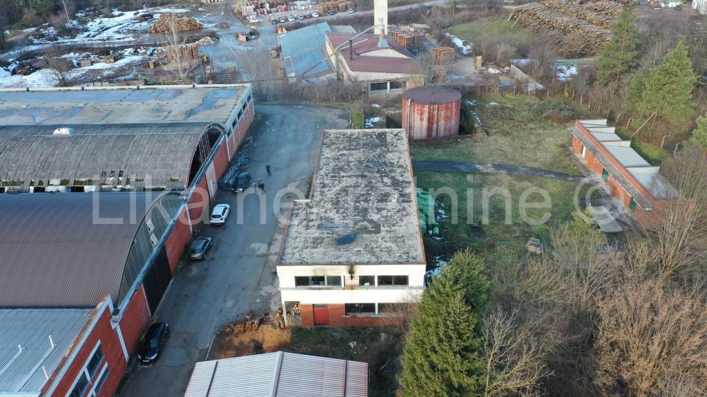 SLUNJ - Gornje Trbovište - Upravna zgrada, hala, industrijsko dvorište (4)