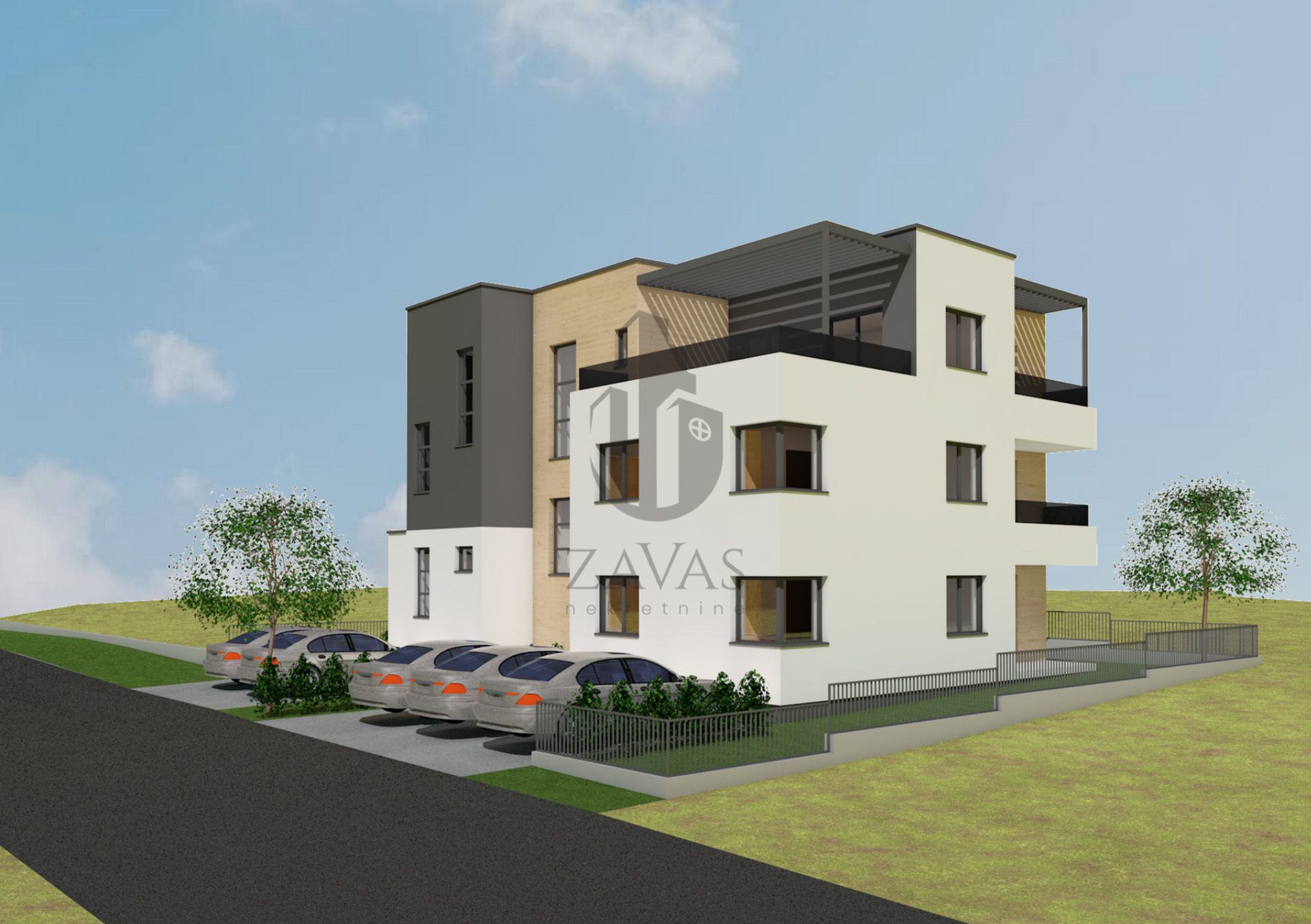 NEUBAU - 4-ZIMMER-WOHNUNG - LOGGIA + ABSTELLRAUM + PARKPLATZ - SESVETE (4)