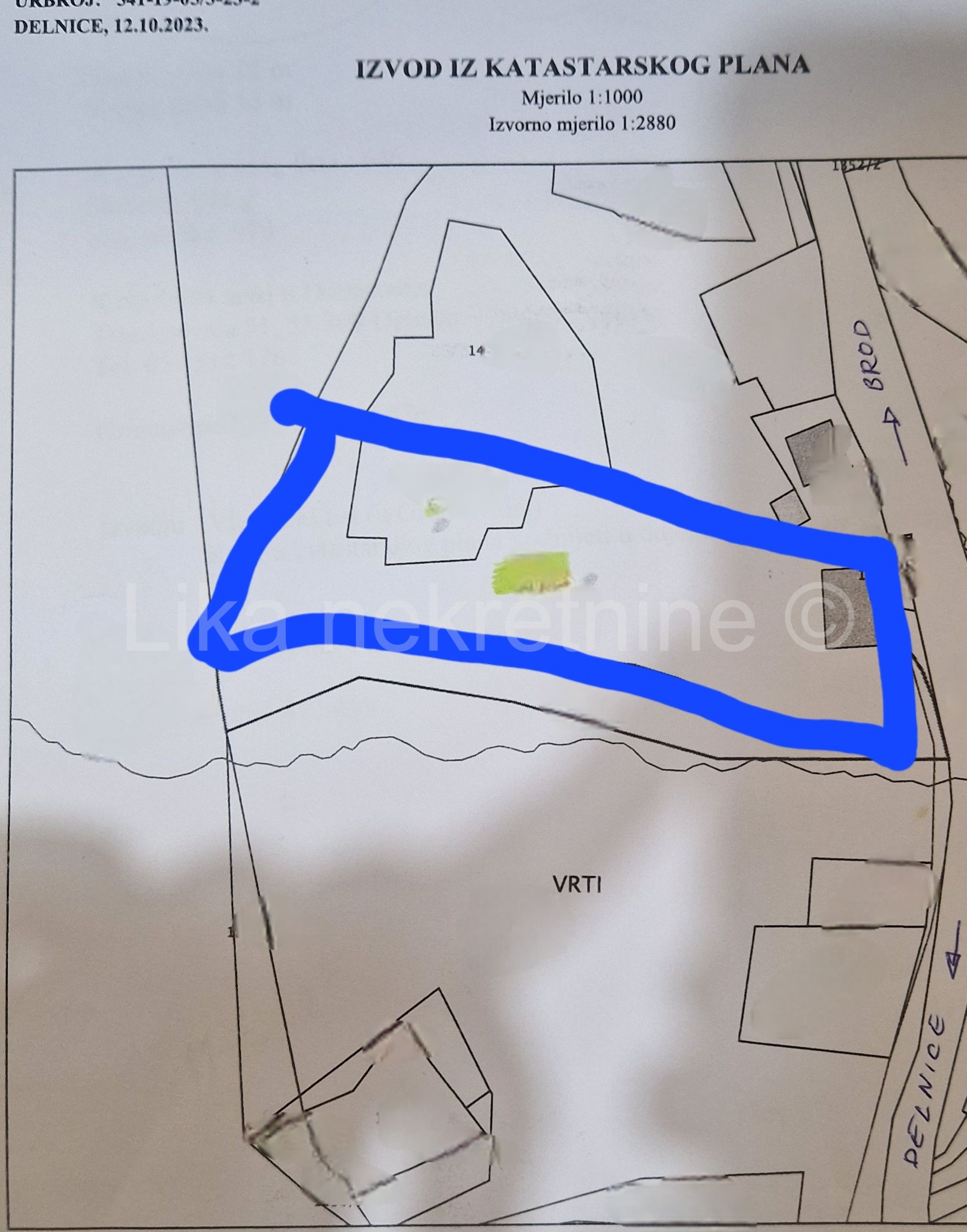 Delnice - Brod na Kupi - Građevinsko i poljoprivredno zemljište, šuma (15)