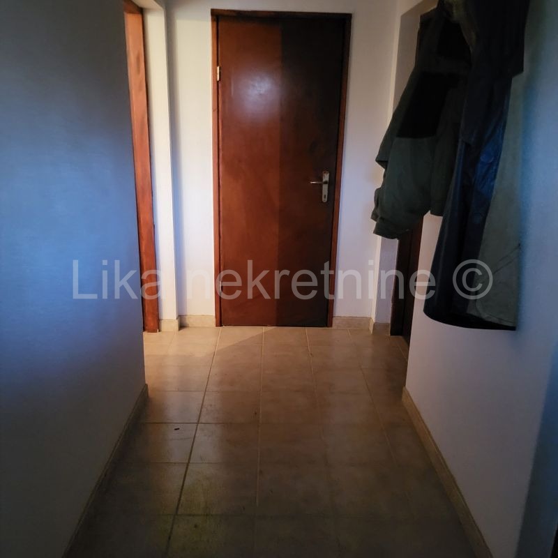 VODOTEČ ( Brinje ) - kuća prizemnica, dvorište i oranica (11)