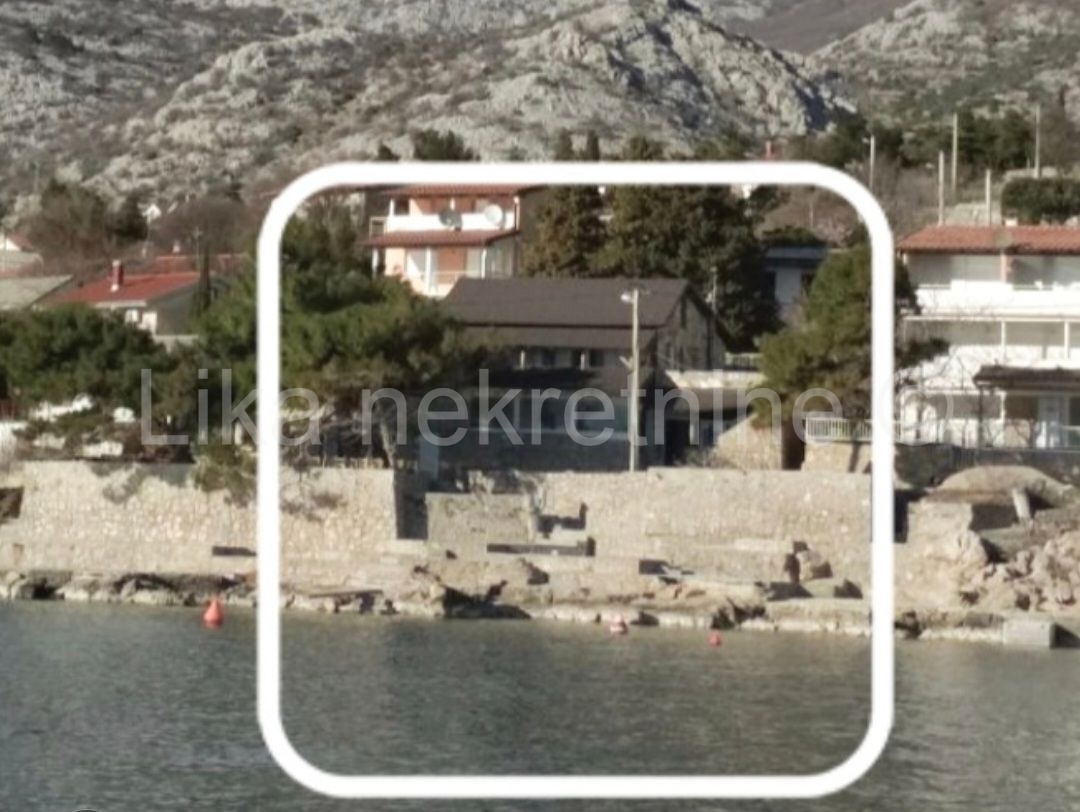 KARLOBAG - kuća s restoranom 1.red do mora