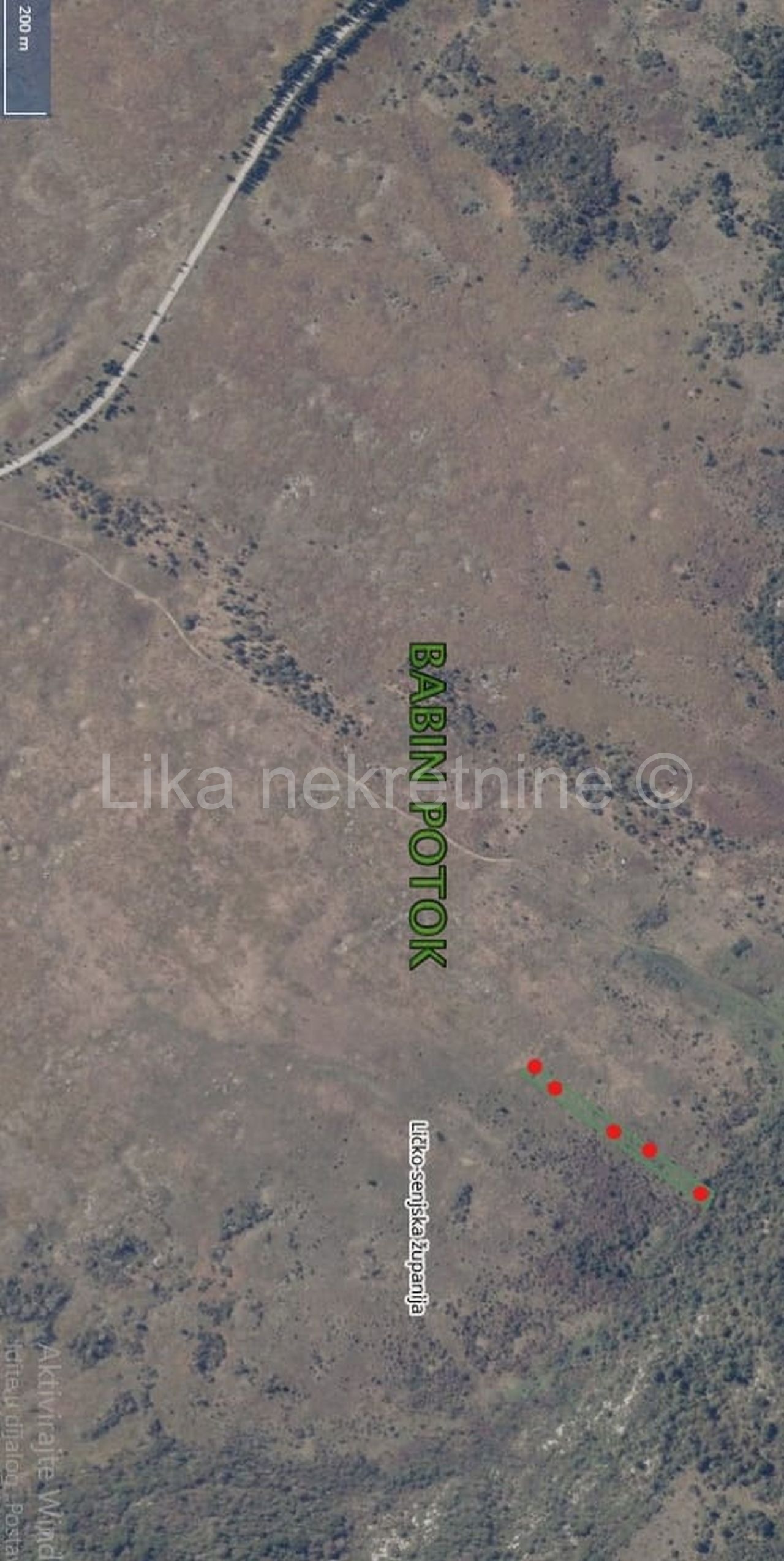 VRHOVINE, Seoci- starinska kuća sa velikom okućnicom, 3,5 ha (13)