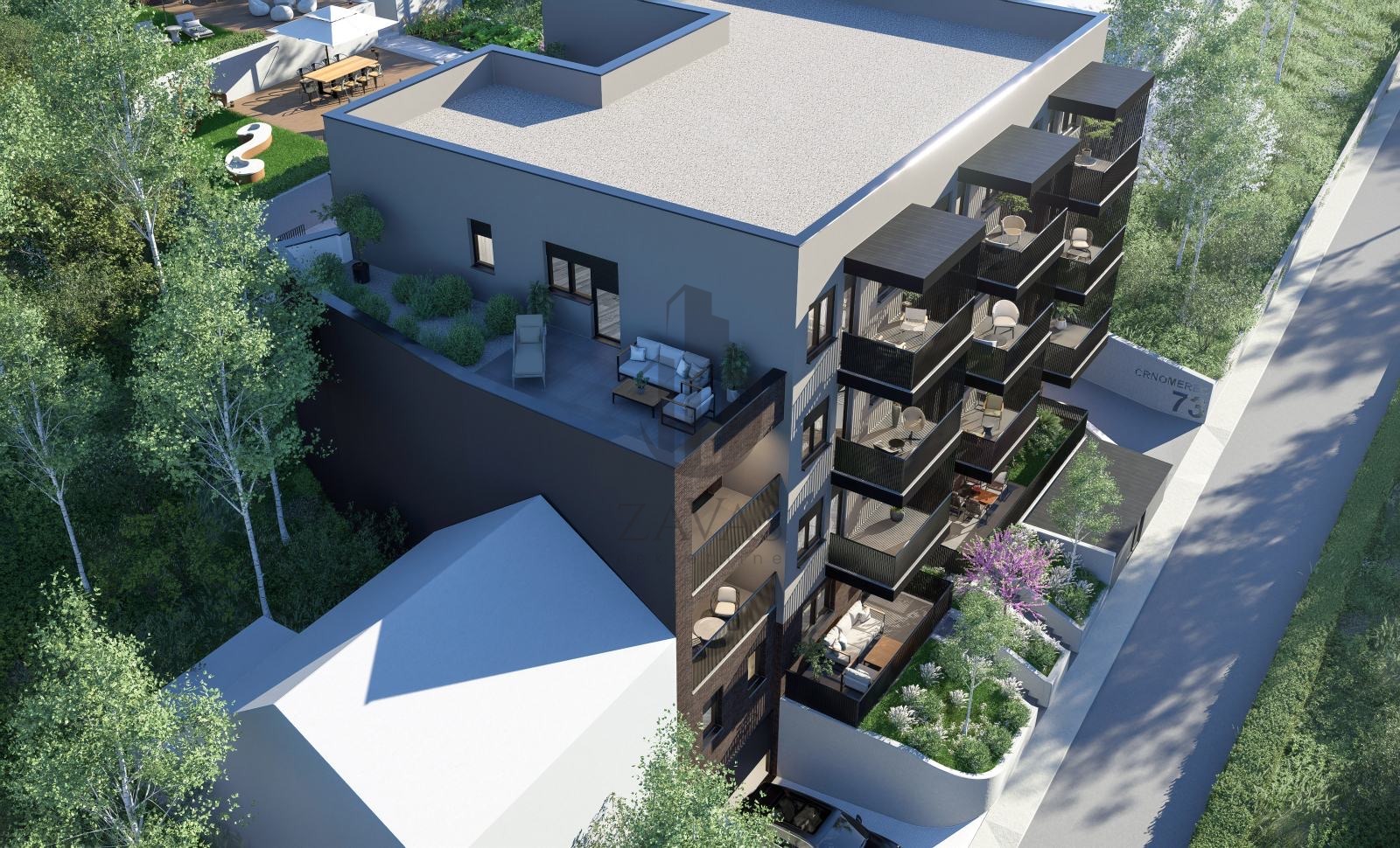 Novogradnja Zagreb, Črnomerec - ČRNOMEREC HILLS: 53,22 m2 (2026.) (3)