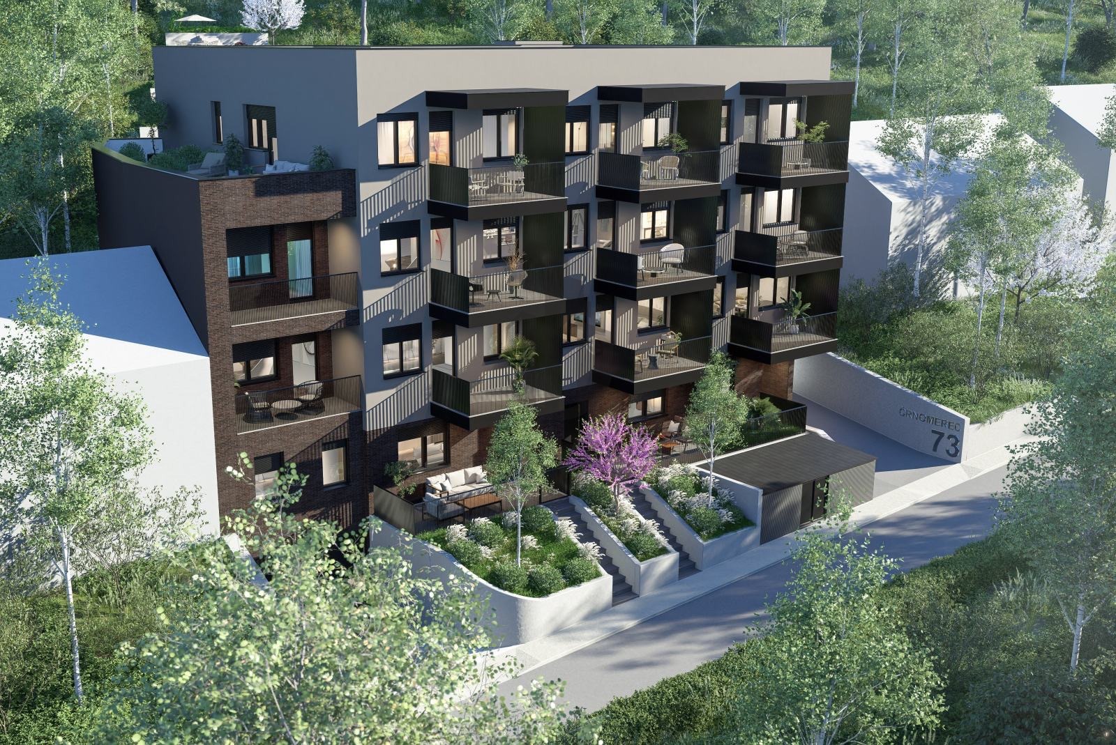 Novogradnja Zagreb, Črnomerec - ČRNOMEREC HILLS: 53,22 m2 (2026.)