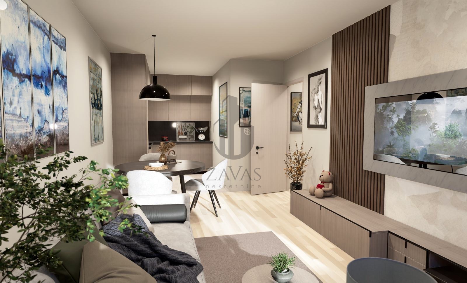 Novogradnja Zagreb, Črnomerec - ČRNOMEREC HILLS: 53,22 m2 (2026.) (4)