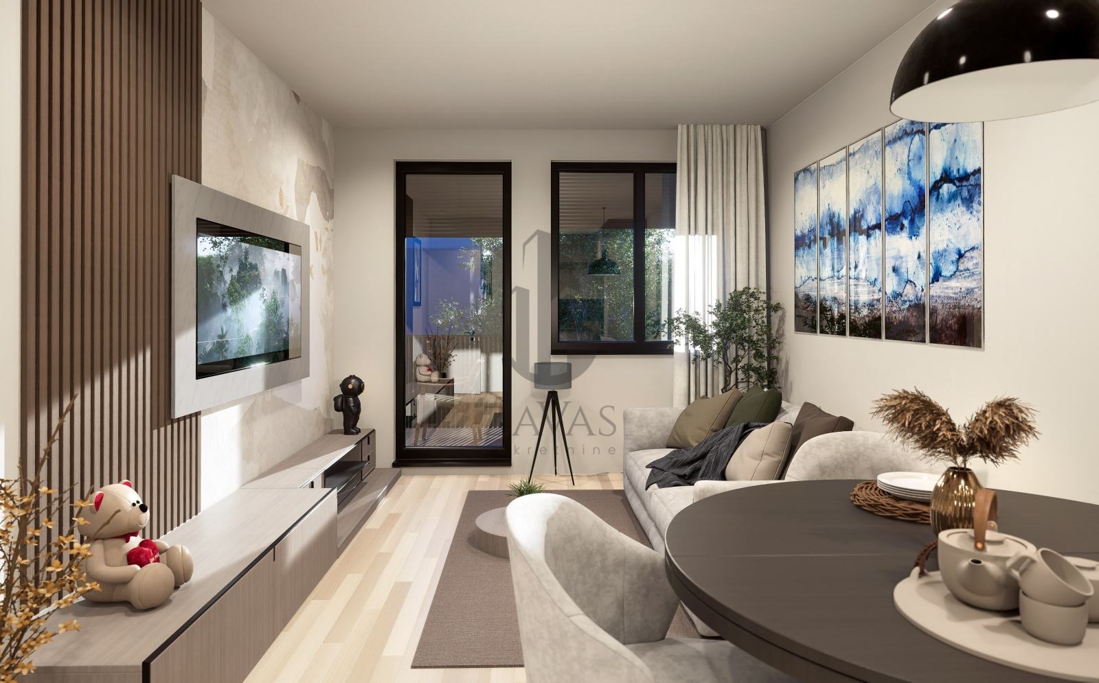 Novogradnja Zagreb, Črnomerec - ČRNOMEREC HILLS: 48,10 m2 (2026.) (3)