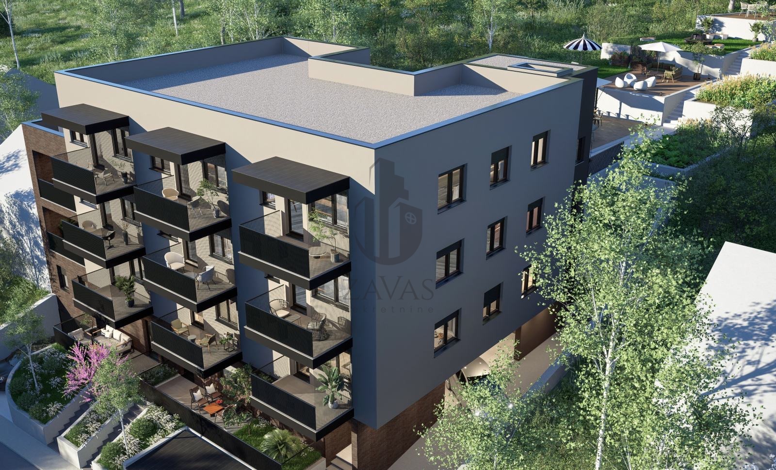 Novogradnja Zagreb, Črnomerec - ČRNOMEREC HILLS: 48,10 m2 (2026.) (2)