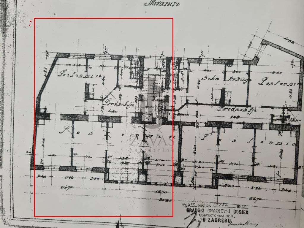 ZAGREB CENTAR: MASARYKOVA 10 MEZANIN - 134,90 M2 *PROSTOR NA PRODAJU* (7)