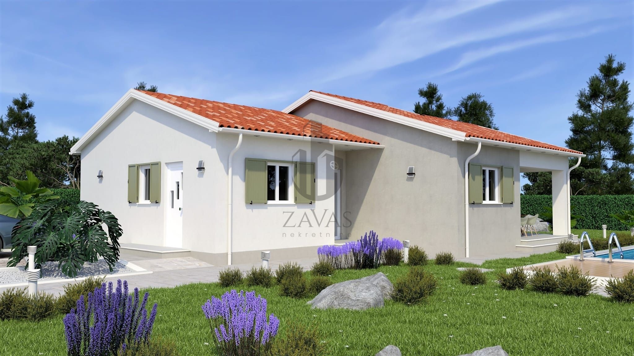 Istra, Labin, kuća za odmor sa bazenom (17)