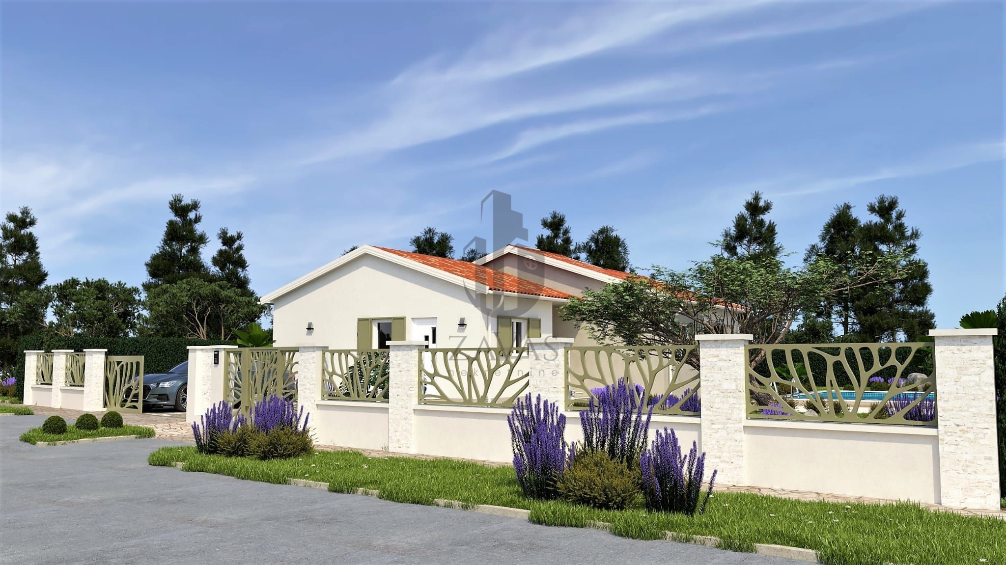 Istra, Labin, kuća za odmor sa bazenom (16)
