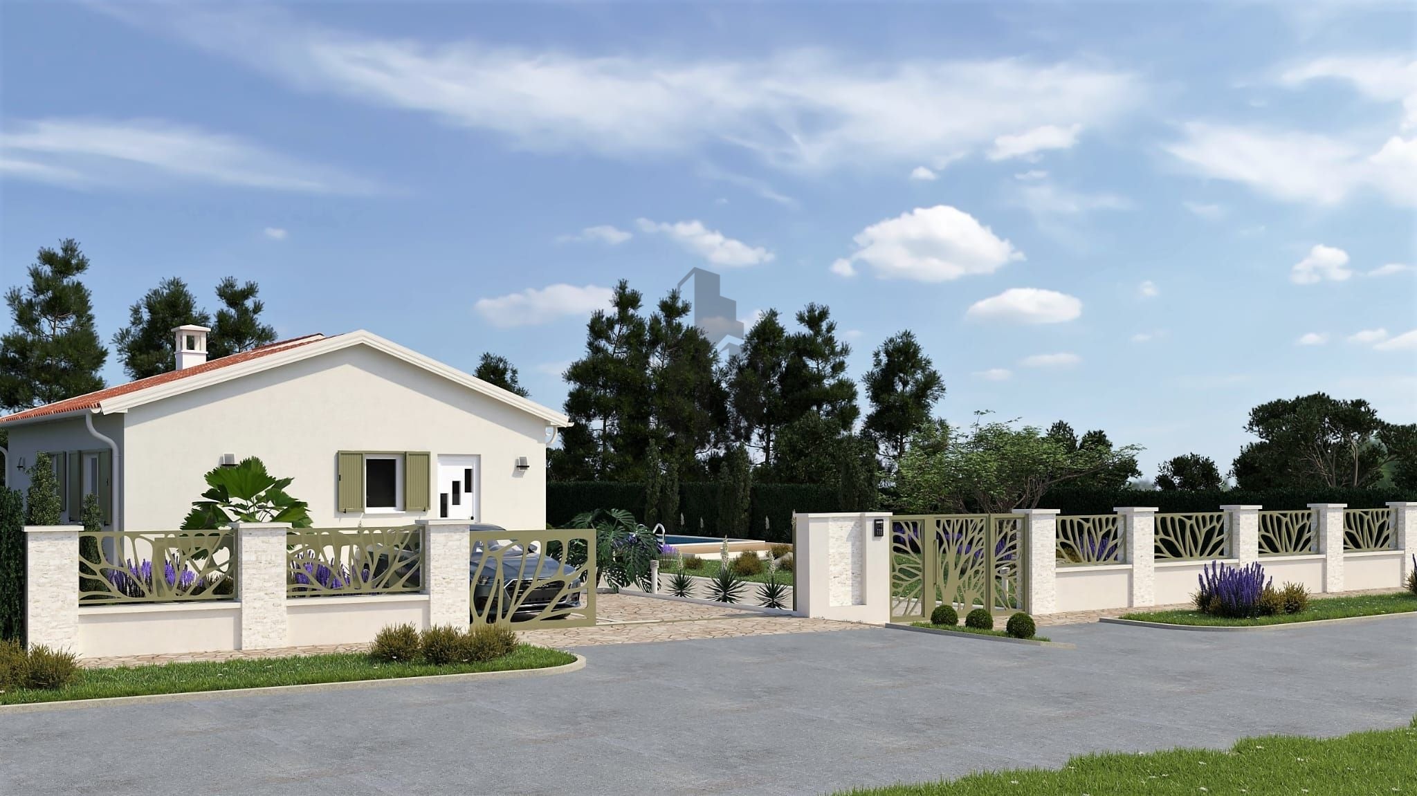 Istra, Labin, kuća za odmor sa bazenom (15)